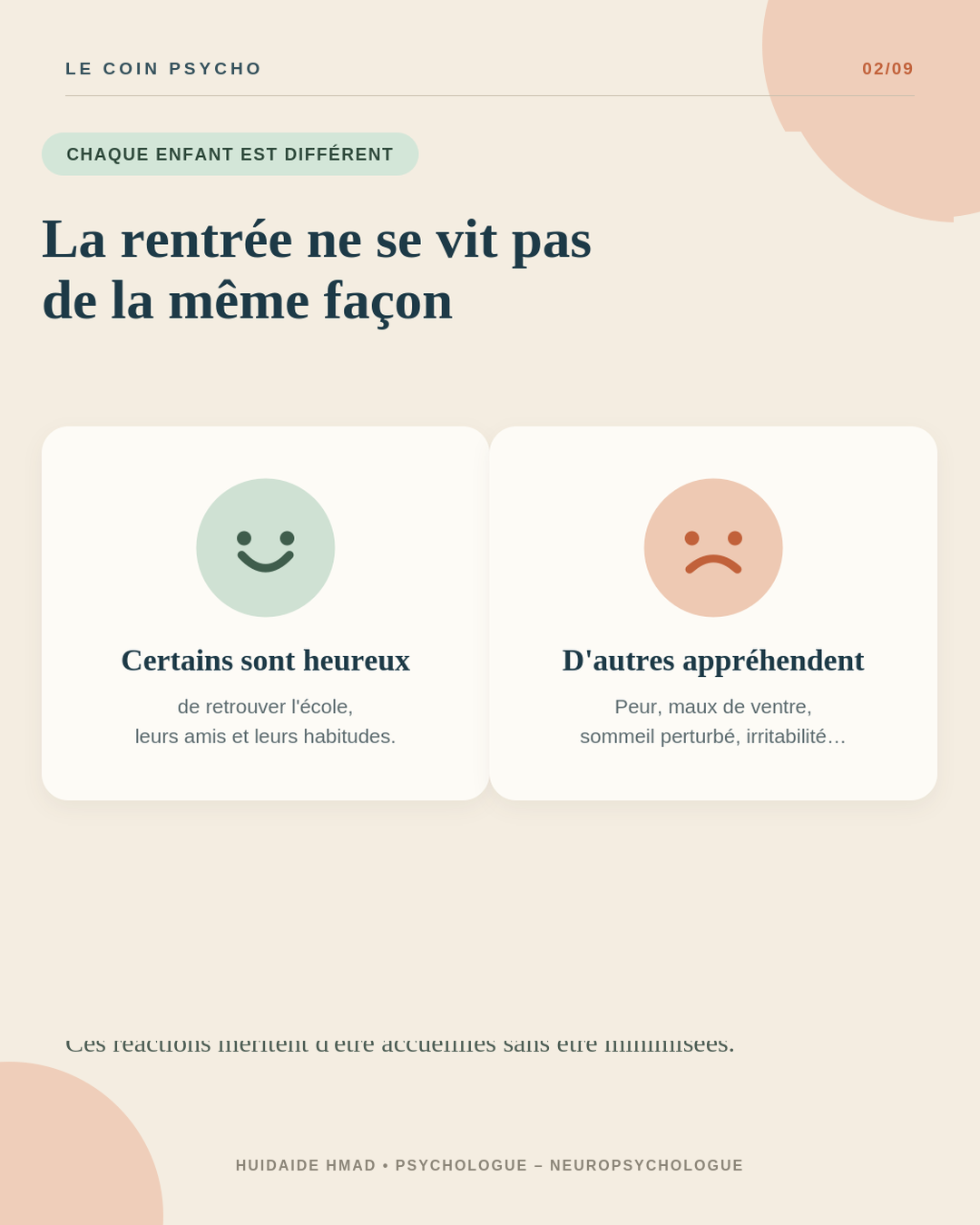 La rentrée sans trop de pression – page 2 sur 9