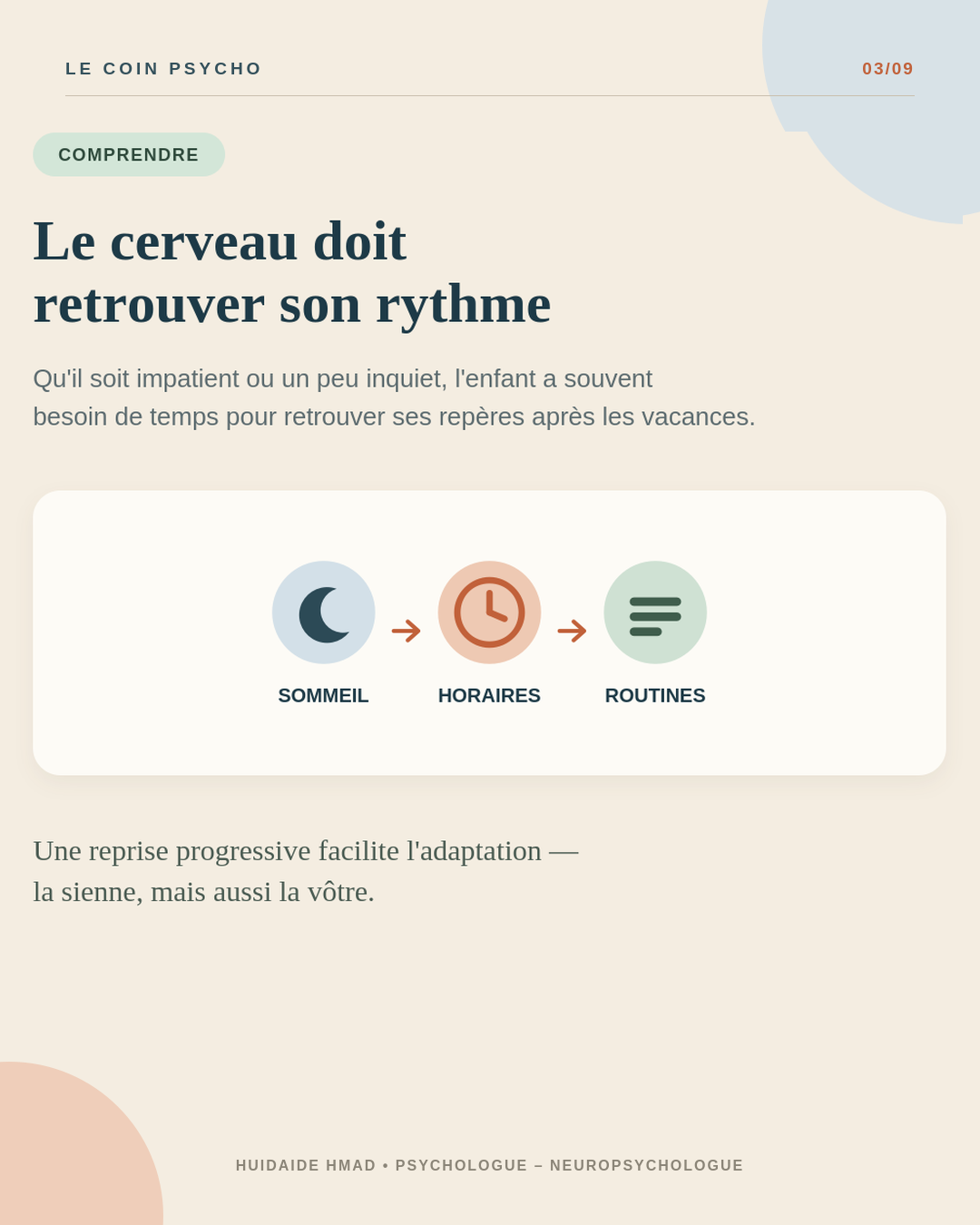 La rentrée sans trop de pression – page 3 sur 9